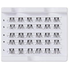 Kiss Falscara - Natural Wispy Wisps Multipack (30 Pack) - Tray Shot