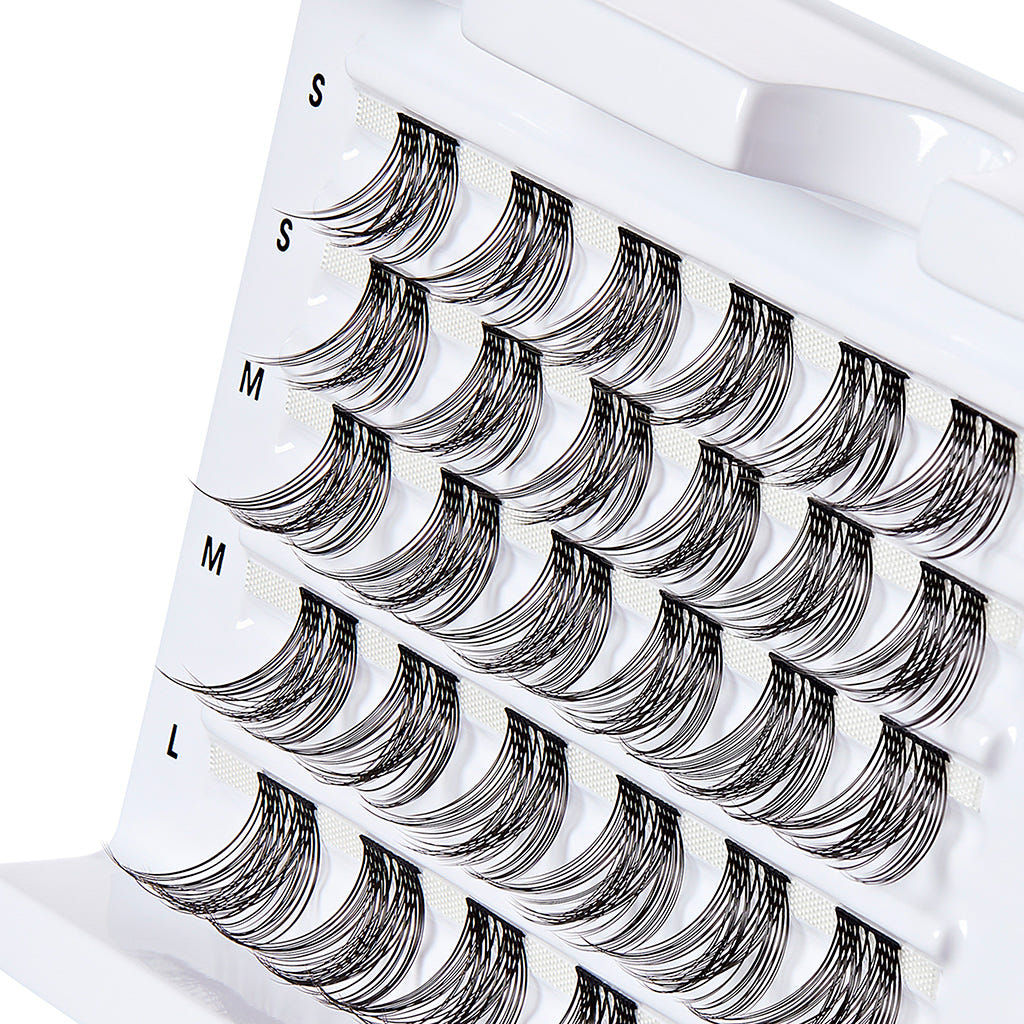Kiss Falscara - So X-Tra Wisps Multipack (30 Pack) - Angled Tray Shot