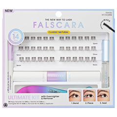 Kiss Falscara Ultimate Kit - Classic Natural