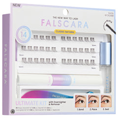 Kiss Falscara Ultimate Kit - Classic Natural (Angled Shot 1)