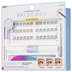Kiss Falscara Ultimate Kit - Classic Natural (Angled Shot 2)