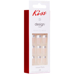 Kiss False Nails Design Nails - Love Injection (Angled Packaging Shot 1)