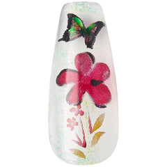 Kiss False Nails Gel Fantasy Jelly Nails - Jelly Cookie (Nail Scan 1)