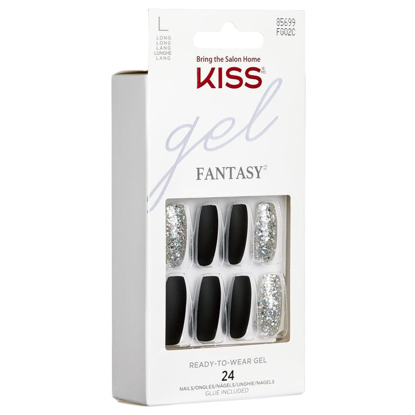 Kiss False Nails Gel Fantasy Nails - A Whole New World (Angled Packaging 1)