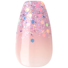 Kiss False Nails Gel Fantasy Nails - Winter Sparks (Loose)
