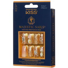 Kiss False Nails Majestic Nails - My Crown (Angled Packaging Shot 2)