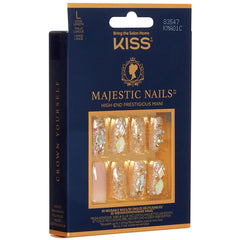 Kiss False Nails Majestic Nails - My Crown (Angled Packaging Shot 1)