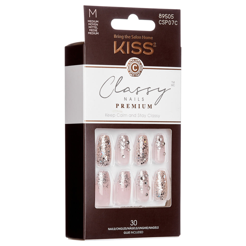 Kiss False Nails Premium Classy Nails - My Muse | False Eyelashes