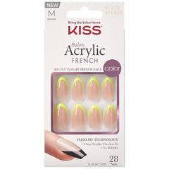 Kiss False Nails Salon Acrylic French Nails - Hype