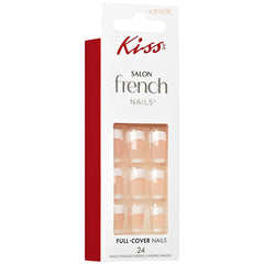 Kiss False Nails Salon French Nails - Love Dust (Angled Packaging Shot 1)