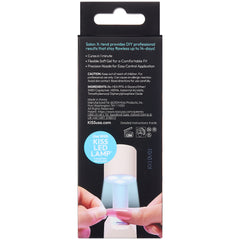 Kiss False Nails Salon X-Tend - LED Gel Adhesive (10ml) - Back of Packaging