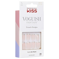 Kiss False Nails Voguish Fantasy - Bisous (Angled Packaging 1)