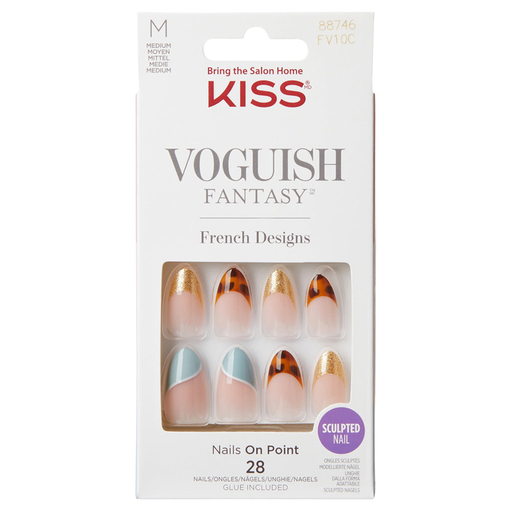 Kiss False Nails Voguish Fantasy - Charmante | False Eyelashes