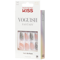 Kiss False Nails Voguish Fantasy Nails - Fashspiration (Angled Packaging Shot 2)
