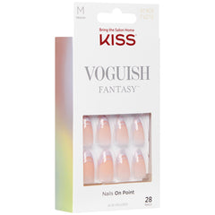 Kiss False Nails Voguish Fantasy Nails - Rainy Night (Angled Packaging Shot 1)