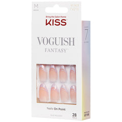 Kiss False Nails Voguish Fantasy Nails - Rainy Night (Angled Packaging Shot 2)