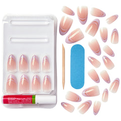 Kiss False Nails Voguish Fantasy Nails - Rainy Night (Components)