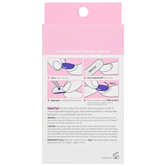 Kiss Glam 3D & Jewelled False Nails - Serendipity Awaits (Back)