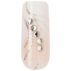 Kiss Glam 3D & Jewelled False Nails - Wrapped in Beauty (Nail Scan 1)