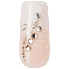 Kiss Glam 3D & Jewelled False Nails - Wrapped in Beauty (Nail Scan 6)