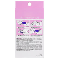 Kiss Glam 3D & Jewelled False Nails - Zephyr (Back)