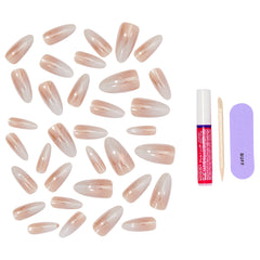 Kiss Glam Embellished False Nails - Day n Night (Components)