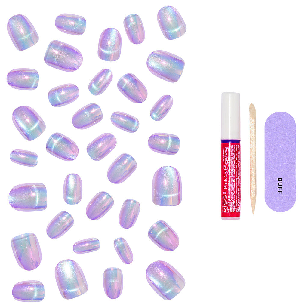 Kiss Glam Embellished False Nails - One n Only (Components)