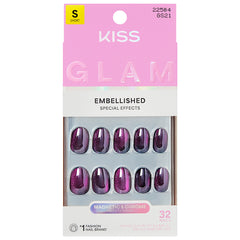 Kiss Glam Embellished False Nails - Simple Joys