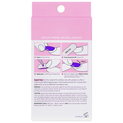 Kiss Glam Embellished False Nails - Simple Joys (Back)