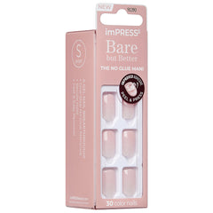 Kiss ImPRESS Bare But Better Press-On False Nails - Instinct (Angled Shot 1)