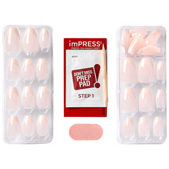 Kiss imPRESS Bare French Press-On False Nails - Genuine (Components)
