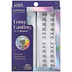 Kiss ImPRESS Falsies Long Lasting Self Adhesive Lashes - Demi Natural