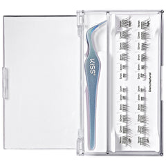 Kiss ImPRESS Falsies Long Lasting Self Adhesive Lashes - Demi Natural (Components)