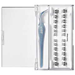 Kiss ImPRESS Falsies Long Lasting Self Adhesive Lashes - Demi Wispy (Components)