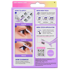 Kiss imPRESS Lashes Cluster Kit - Classic Wispy (Back)