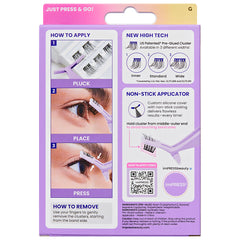 Kiss imPRESS Lashes Cluster Kit - Faux Mink Volume (Back)