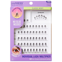 Kiss imPRESS Lashes Individual Lash Multipack - Classic Wispy