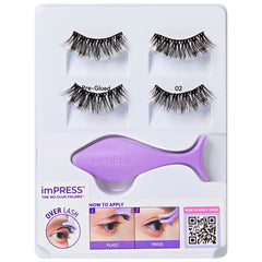 Kiss imPRESS Lashes Strip Lash Kit - Classic Volume (Tray Shot 1)