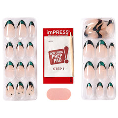 Kiss imPRESS Premium Press-On False Nails - Visions (Components)