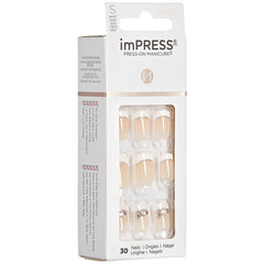 Kiss imPRESS Press-On False Nails - Believe (Angled Packaging Shot 1)