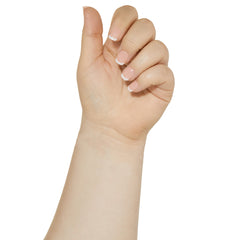 Kiss ImPRESS Press-On False Nails - Chic French (Model Shot)