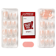 Kiss ImPRESS Press-On False Nails - Chic French (Components)