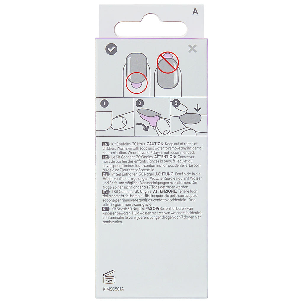 Kiss ImPRESS Press-On False Nails - Ditto (Back)