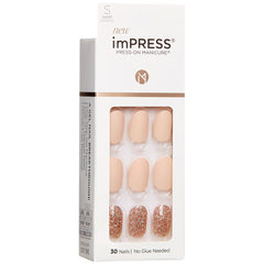 Kiss imPRESS Press-On False Nails - Evanesce (Angled Packaging 1)