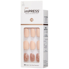 Kiss imPRESS Press-On False Nails - Evanesce (Angled Packaging 2)