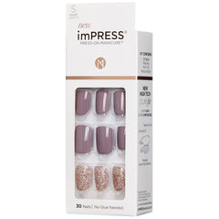 Kiss imPRESS Press-On False Nails - Flawless (Angled Packaging Shot 2)