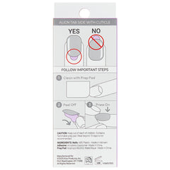 Kiss ImPRESS Press-On False Nails - Good 4 You (Back)