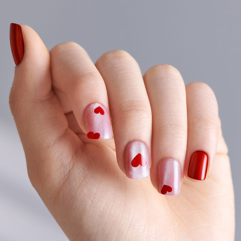 Kiss ImPRESS Press-On False Nails - Good 4 You (Model Shot)