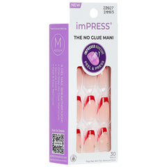 Kiss ImPRESS Press-On False Nails - Happy World (Angled Shot 1)