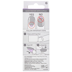 Kiss ImPRESS Press-On False Nails - Ideal (Back)